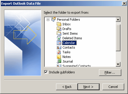 outlook-2010-select-what-to-export