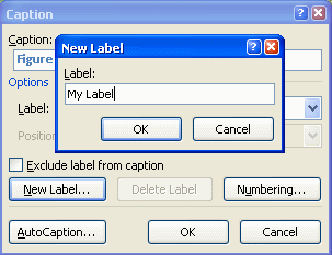 Type Label Name