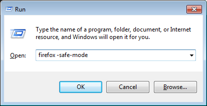 Run Firefox in Safe Mode