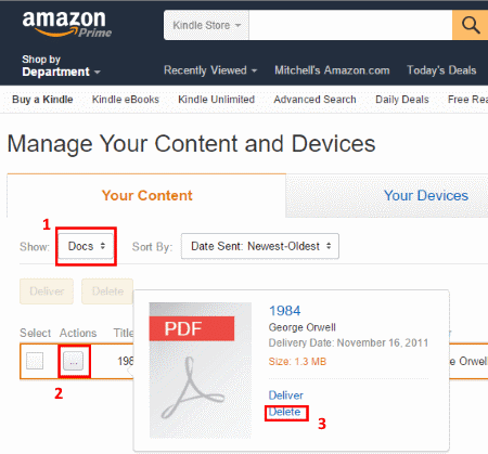 Delete Docs Cloud Fire