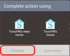 Touchwiz Complete Action
