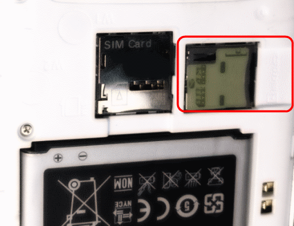 Galaxy S3 SD Card Slot