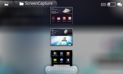 Samsung Stratosphere ScreenCapture folder