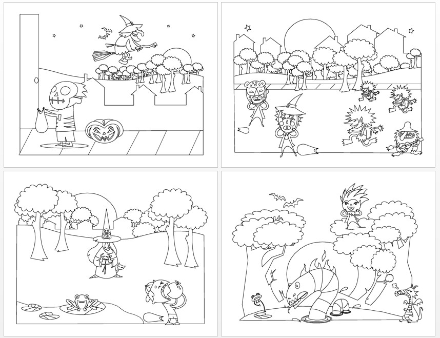 Coloring Pages samples