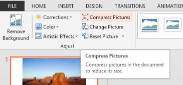 Compress pictures