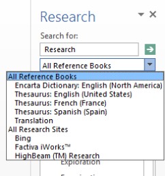 Reference books list