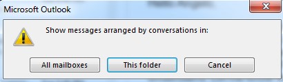 Without Conversations check box