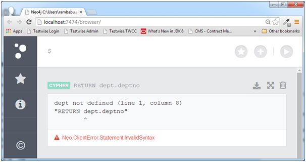 Neo4j CQL Tutorial