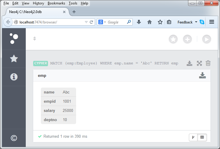 Neo4j CQL Tutorial