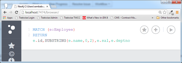 Neo4J CQL Tutorial