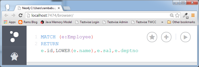 Neo4J CQL Tutorial