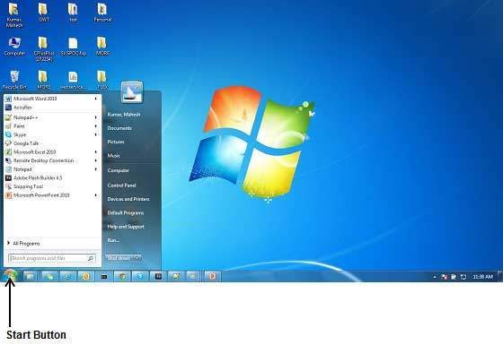 Windows Start Button