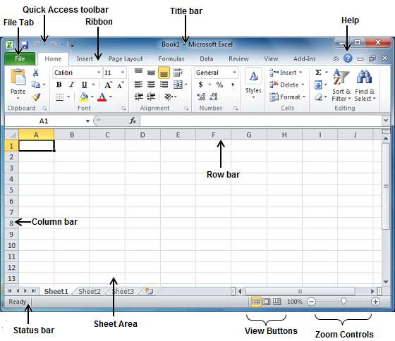 Explore Excel Window