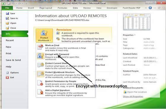 Encrypt with Password