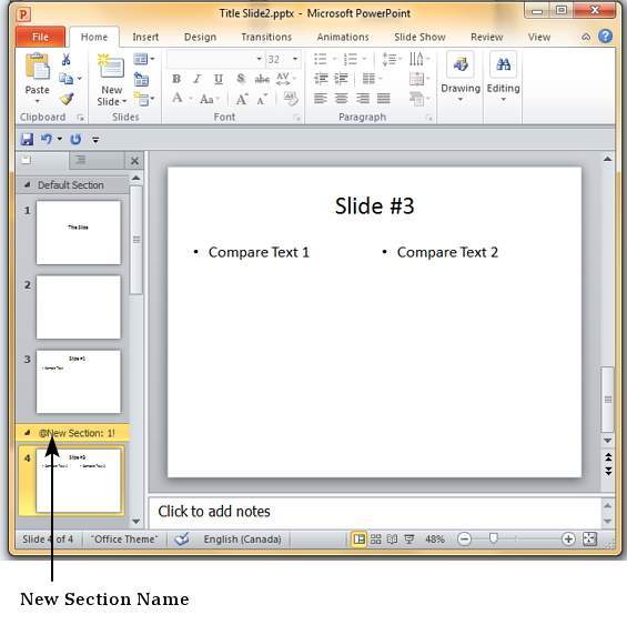 Microsoft PowerPoint 2010