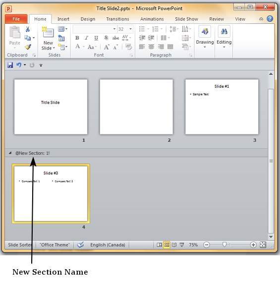 Microsoft PowerPoint 2010