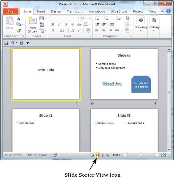 Microsoft PowerPoint 2010