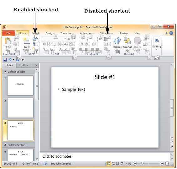 Microsoft PowerPoint 2010