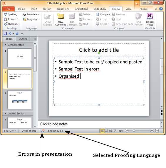 Microsoft PowerPoint 2010