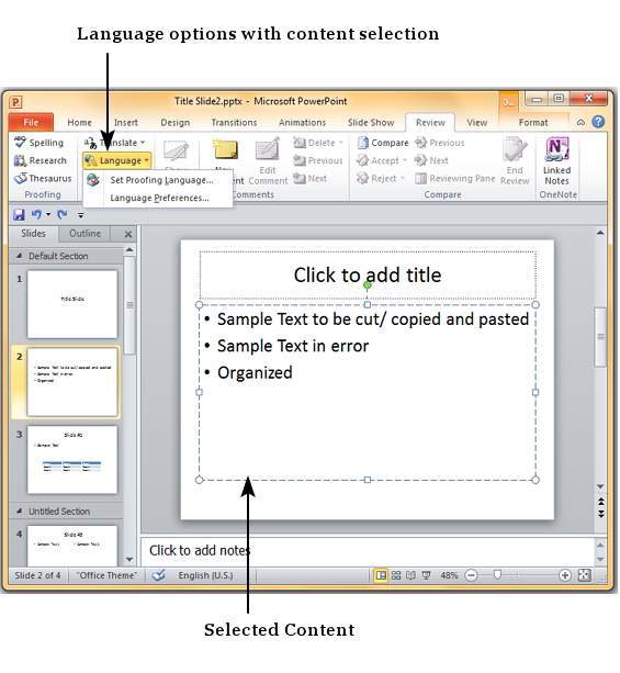 Microsoft PowerPoint 2010