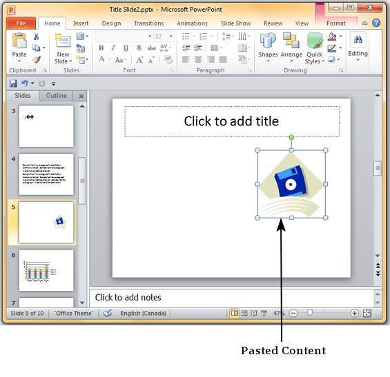 Microsoft PowerPoint 2010