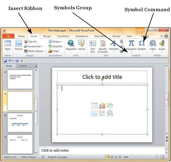 Microsoft PowerPoint 2010