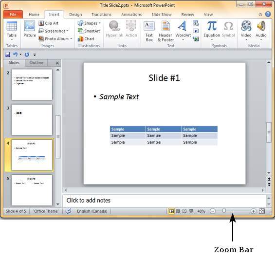 Microsoft PowerPoint 2010