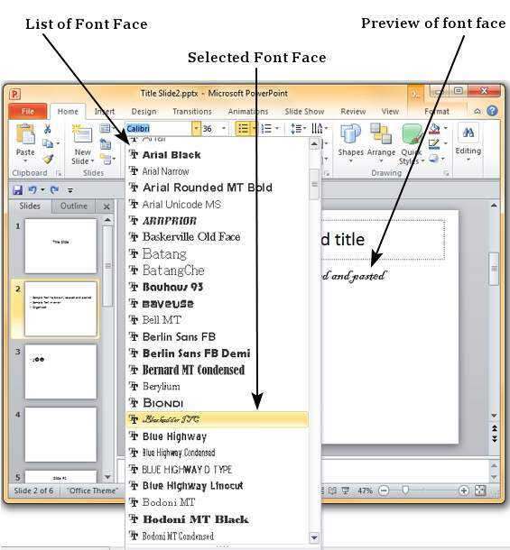 Microsoft PowerPoint 2010