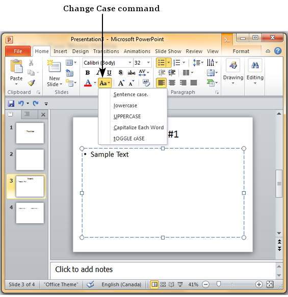 Microsoft PowerPoint 2010