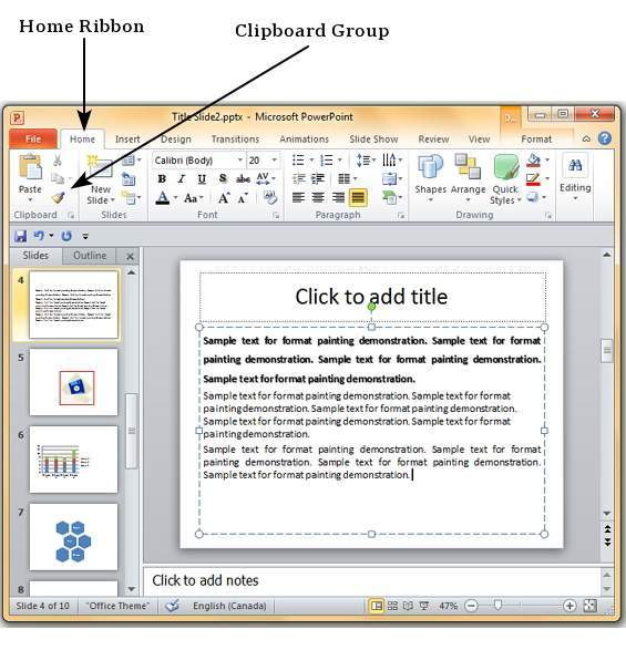 Microsoft PowerPoint 2010