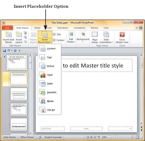 Microsoft PowerPoint 2010