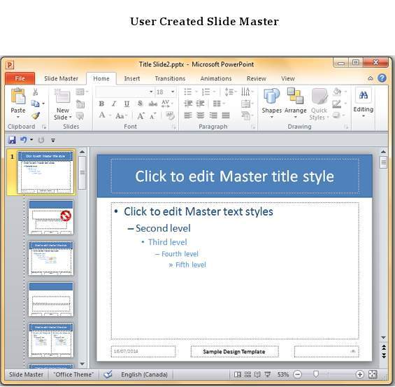 Microsoft PowerPoint 2010