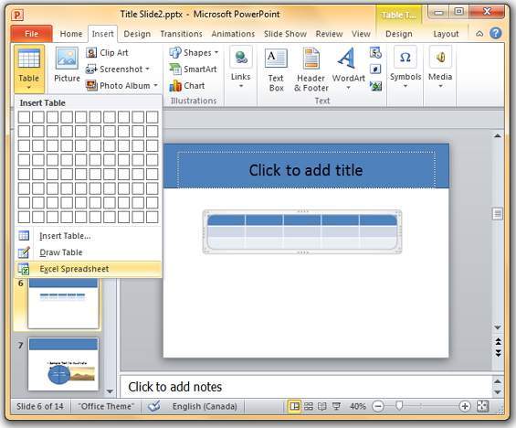 Microsoft PowerPoint 2010