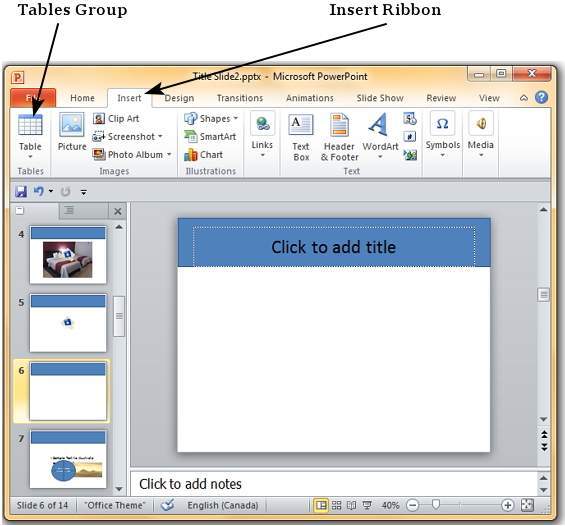 Microsoft PowerPoint 2010