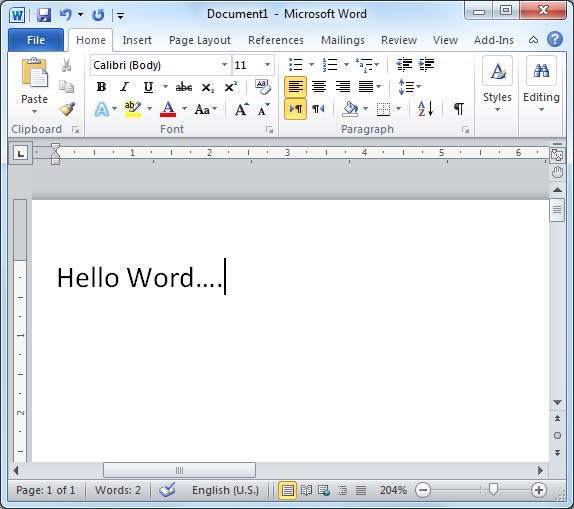 Hello Word