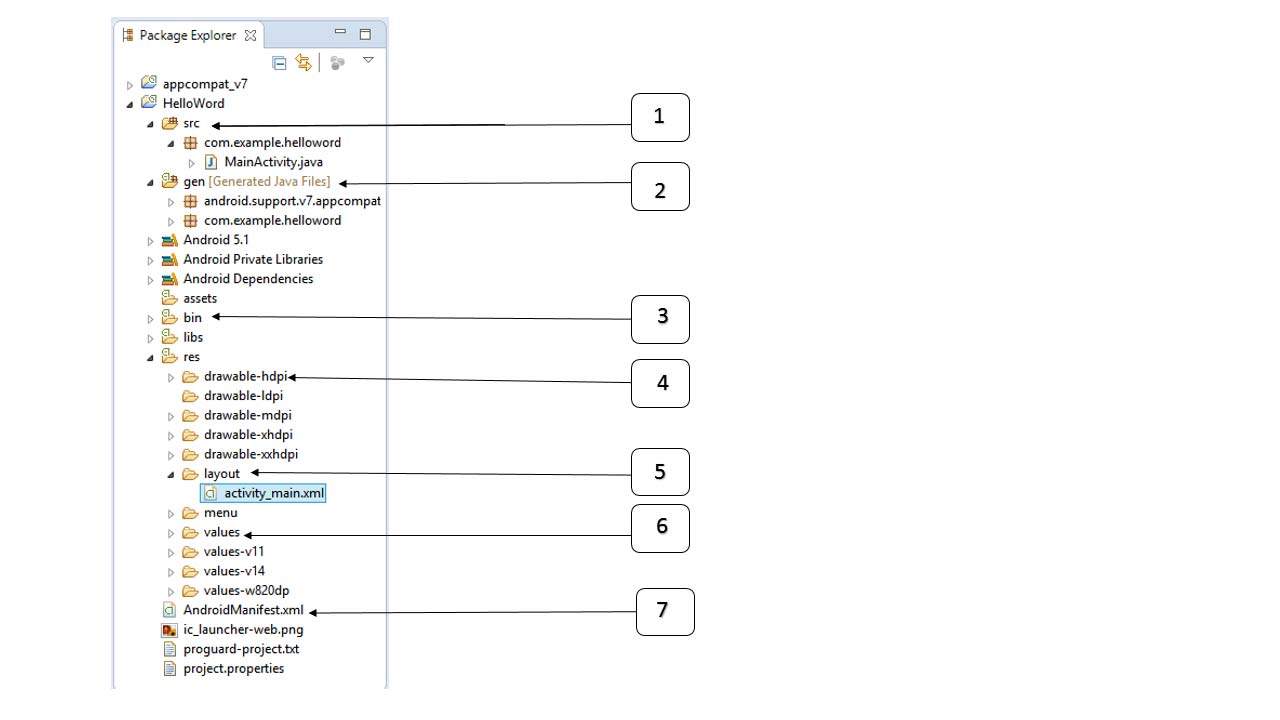 Android Directory Structure