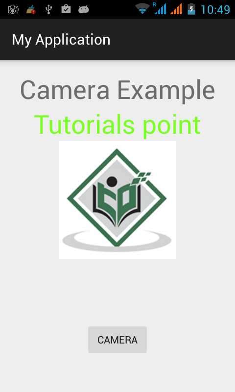 Anroid Camera Tutorial