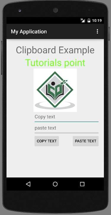 Anroid clipboard Tutorial