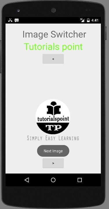 Android Image Switcher Tutorial