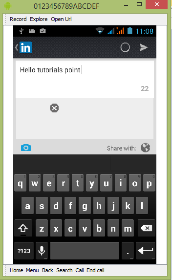 Android Linkedin Tutorial
