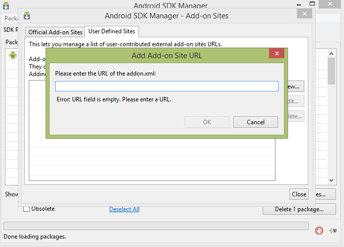 Android SDK Manager Tutorial