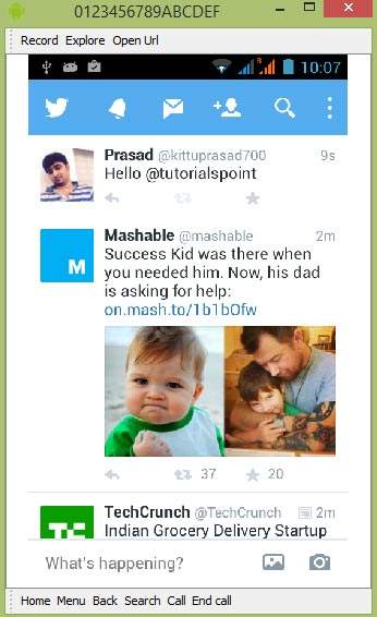 Android Twitter Tutorial