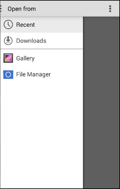 Ionic Cordova Camera Gallery