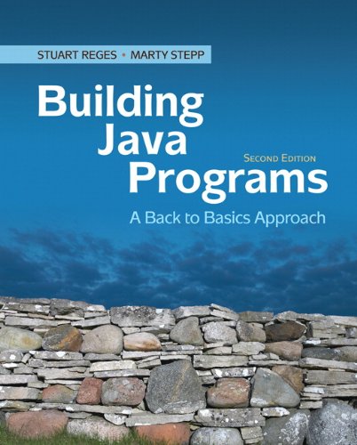 Building Java Programs