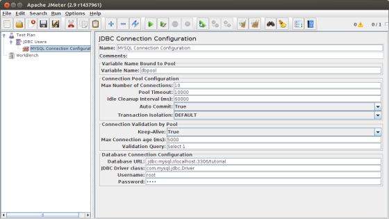 JDBC Configuration Pool