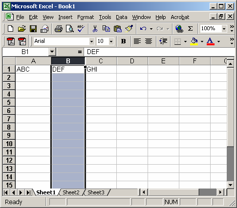 Microsoft Excel