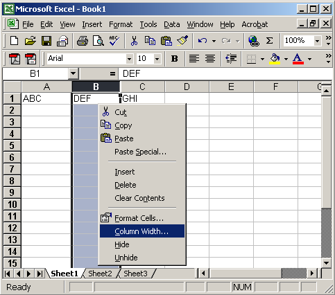 Microsoft Excel