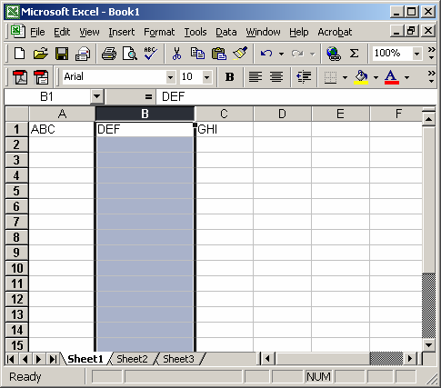 Microsoft Excel