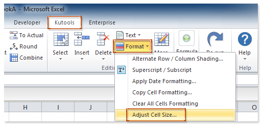 doc set cell size in cm 4