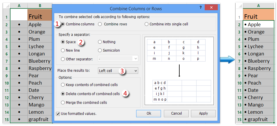 doc apply numbering 6